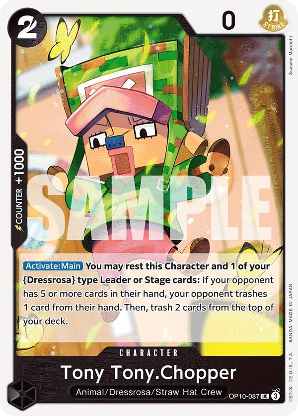 Image for Tony Tony.Chopper (087) (Royal Blood) (OP10-087) - One Piece Card Game