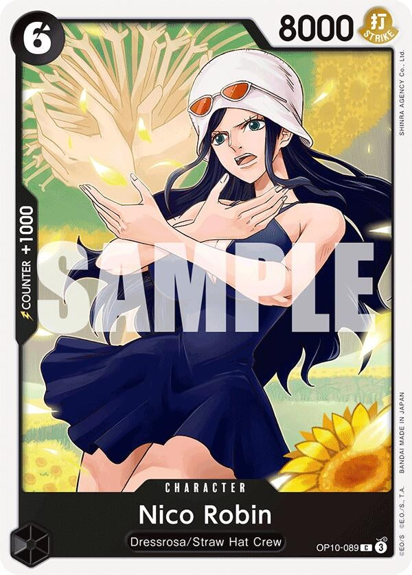 Image for Nico Robin (Royal Blood) (OP10-089) - One Piece Card Game
