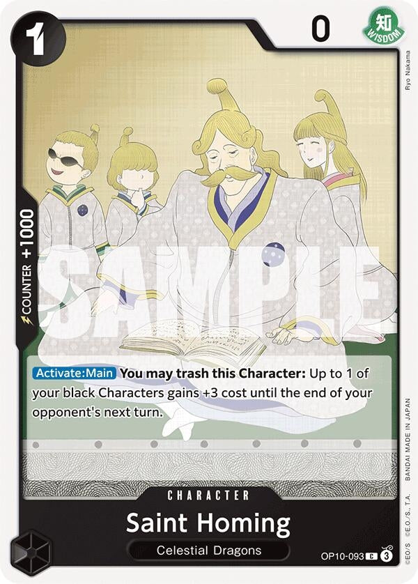 Image for Saint Homing (Royal Blood) (OP10-093) - One Piece Card Game