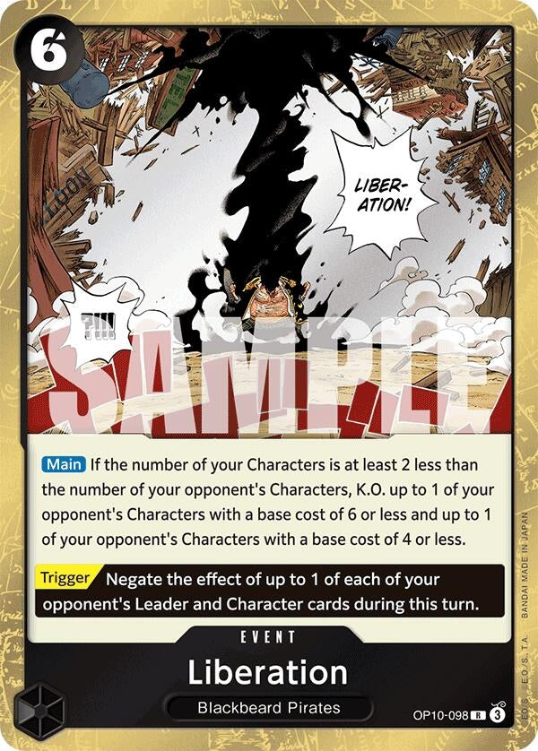 Image for Liberation (Royal Blood) (OP10-098) - One Piece Card Game