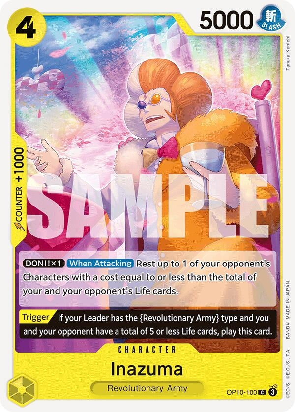 Image for Inazuma (Royal Blood) (OP10-100) - One Piece Card Game
