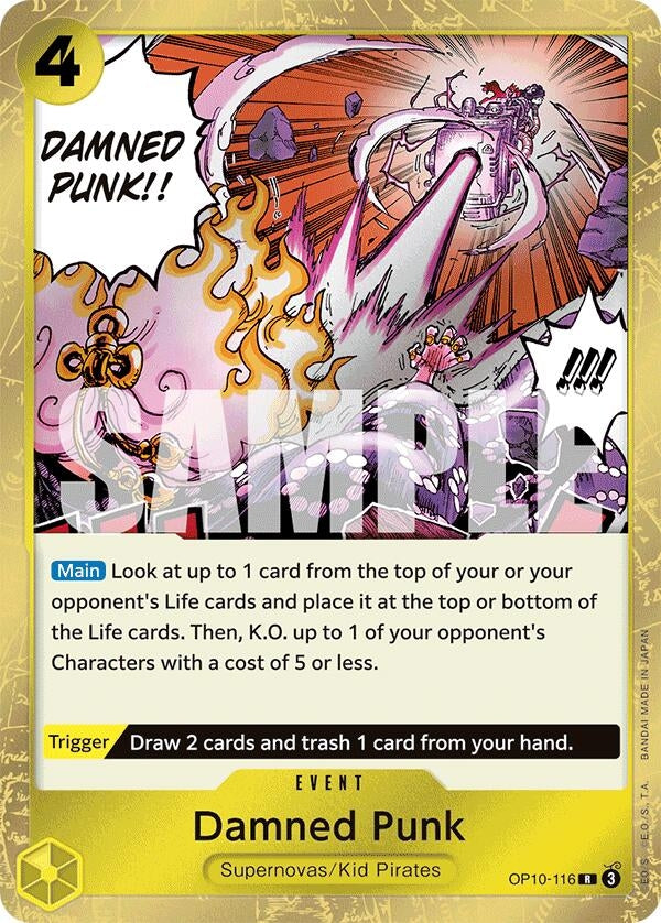 Image for Damned Punk (Royal Blood) (OP10-116) - One Piece Card Game