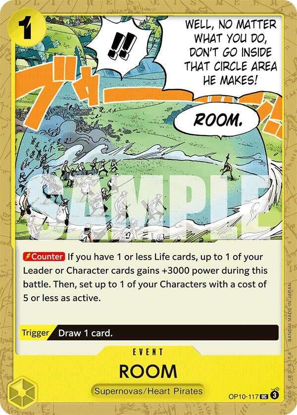 Image for ROOM (Royal Blood) (OP10-117) - One Piece Card Game