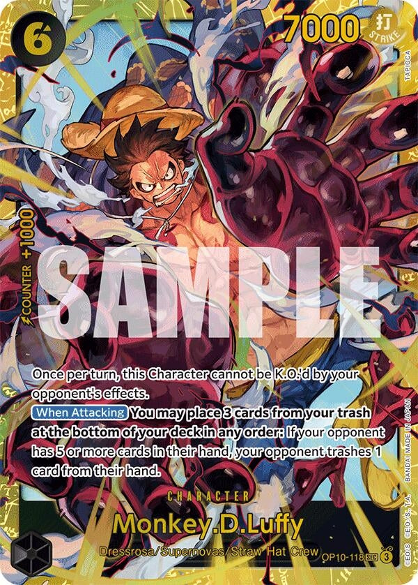 Image for Monkey.D.Luffy (118) (Royal Blood) (OP10-118) - One Piece Card Game