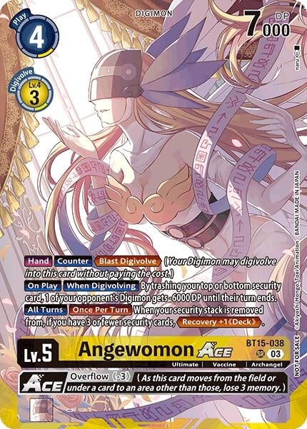 Image for Angewomon ACE (Limited Card Pack) - Digimon Card Game