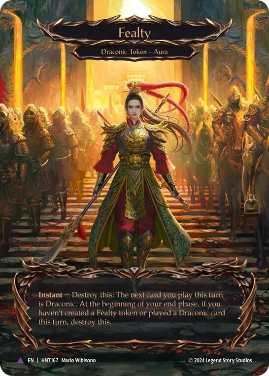 Image for Fealty (Marvel) (The Hunted) (HNT167) - Flesh and Blood TCG