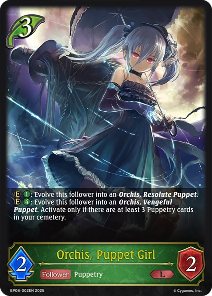 Image for Orchis, Puppet Girl (BP08: Alterchaotica) (BP08-002EN) - Shadowverse: Evolve