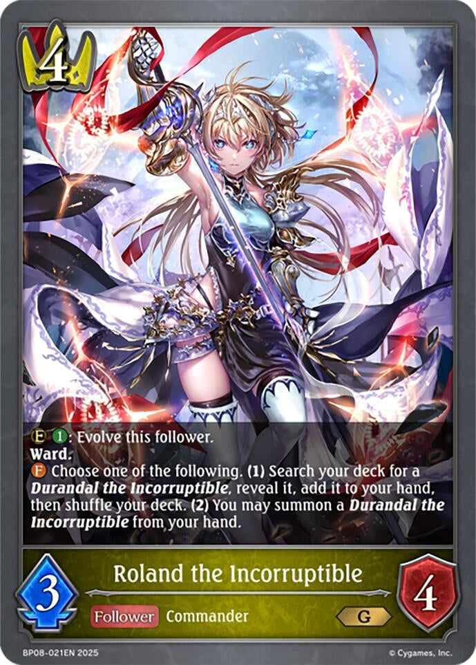 Image for Roland the Incorruptible (BP08: Alterchaotica) (BP08-021EN) - Shadowverse: Evolve