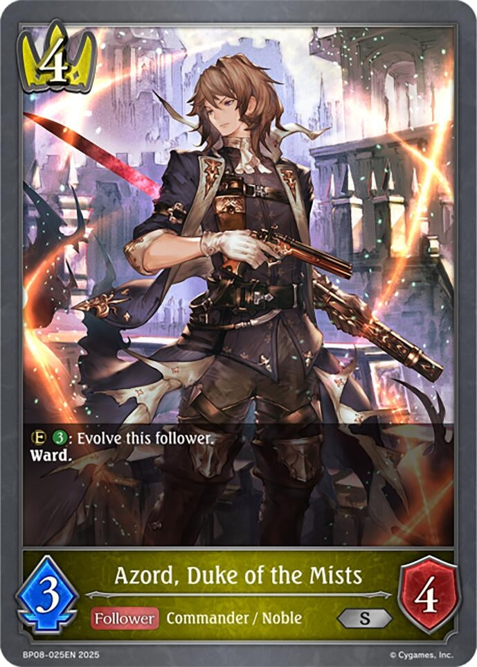 Image for Azord, Duke of the Mists (BP08: Alterchaotica) (BP08-025EN) - Shadowverse: Evolve