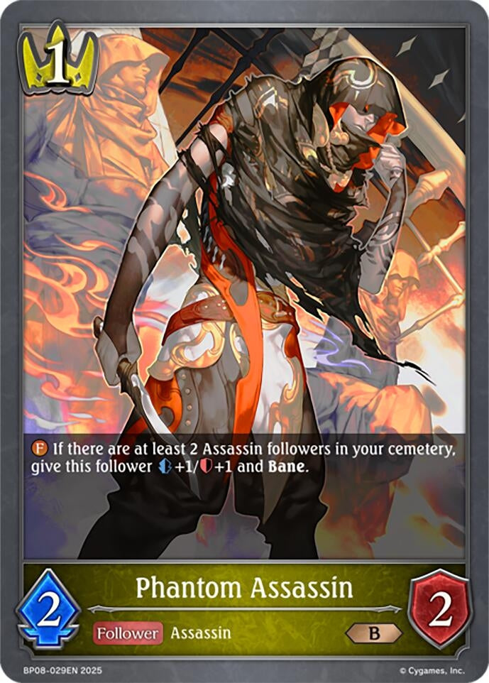 Image for Phantom Assassin (BP08: Alterchaotica) (BP08-029EN) - Shadowverse: Evolve