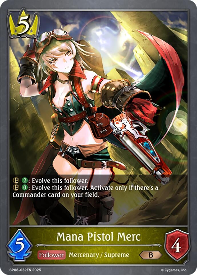 Image for Mana Pistol Merc (BP08: Alterchaotica) (BP08-032EN) - Shadowverse: Evolve