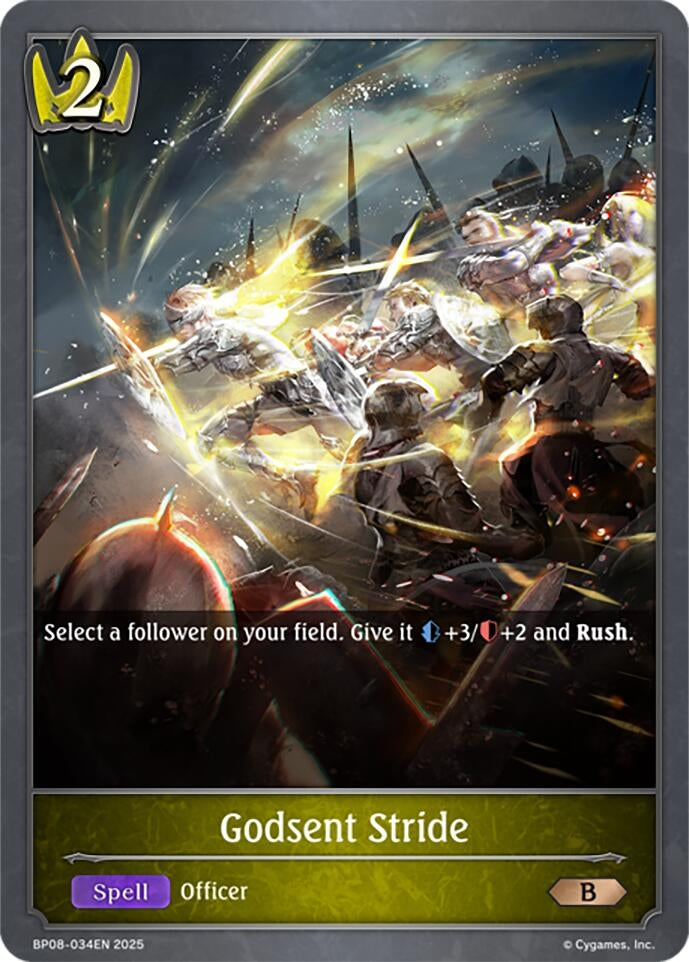 Image for Godsent Stride (BP08: Alterchaotica) (BP08-034EN) - Shadowverse: Evolve