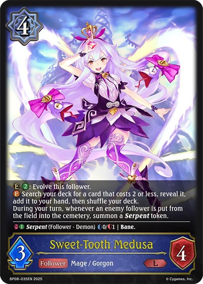 Image for Sweet-Tooth Medusa (BP08: Alterchaotica) (BP08-035EN) - Shadowverse: Evolve