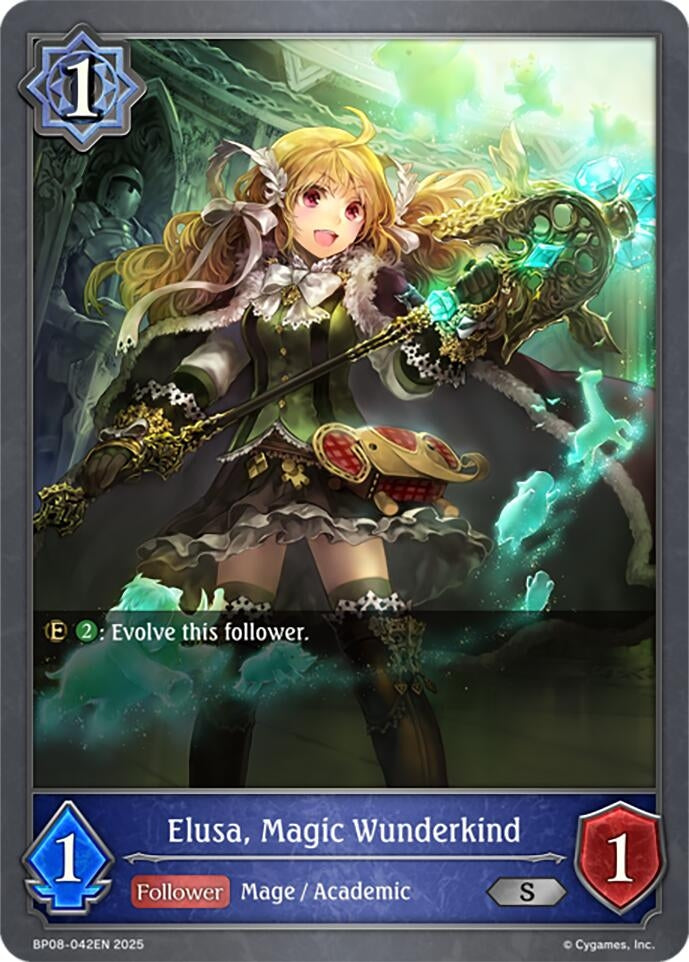 Image for Elusa, Magic Wunderkind (BP08: Alterchaotica) (BP08-042EN) - Shadowverse: Evolve