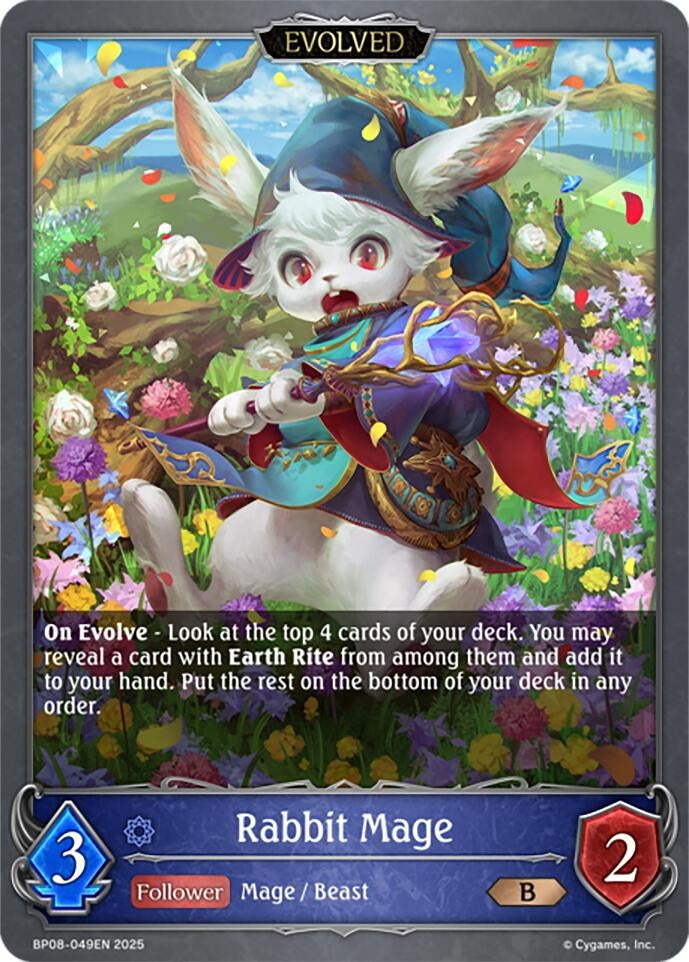 Image for Rabbit Mage (Evolved) (BP08: Alterchaotica) (BP08-049EN) - Shadowverse: Evolve