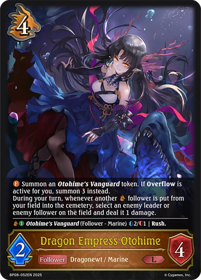 Image for Dragon Empress Otohime (BP08: Alterchaotica) (BP08-052EN) - Shadowverse: Evolve