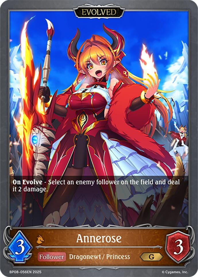 Image for Annerose (Evolved) (BP08: Alterchaotica) (BP08-056EN) - Shadowverse: Evolve