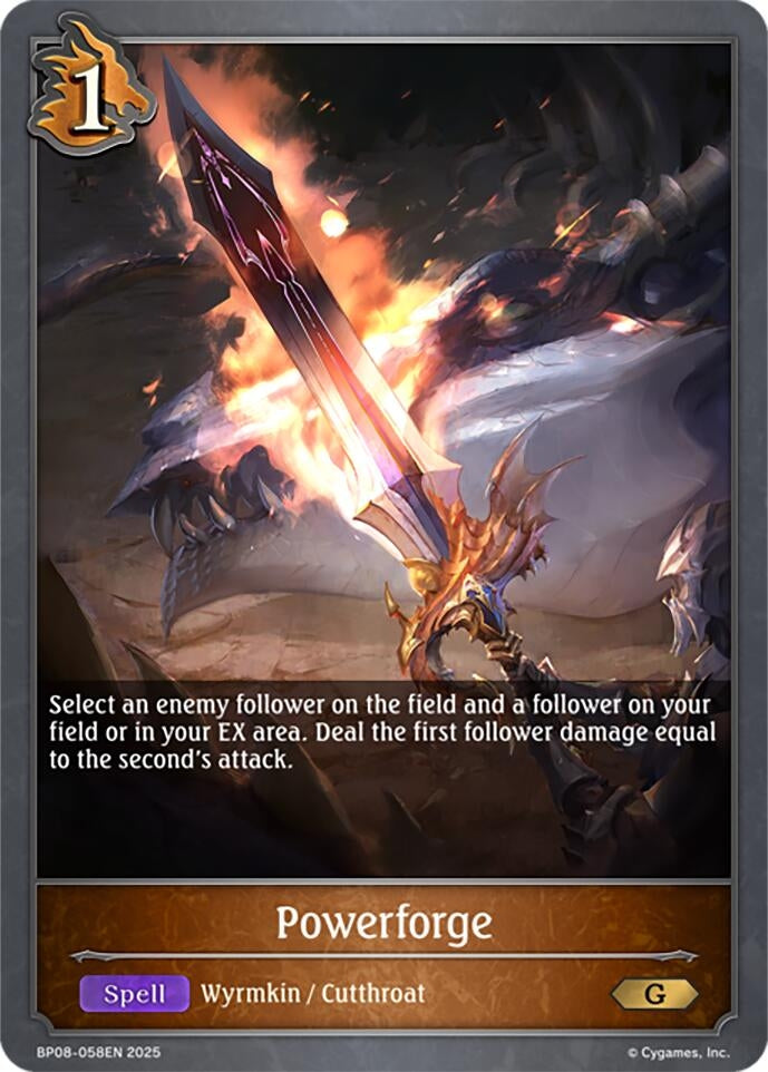 Image for Powerforge (BP08: Alterchaotica) (BP08-058EN) - Shadowverse: Evolve