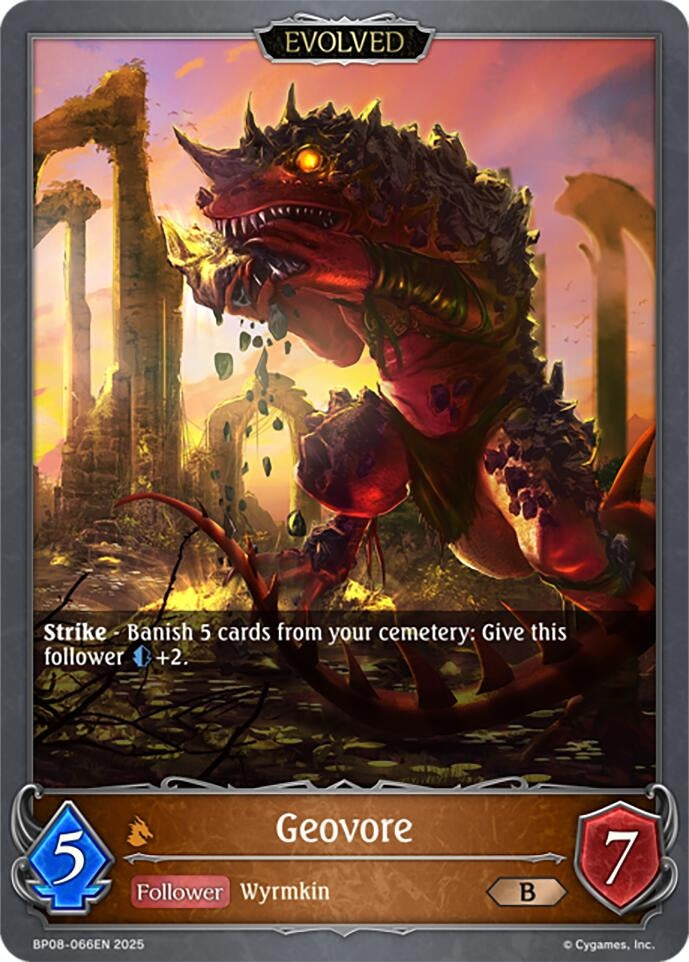 Image for Geovore (Evolved) (BP08: Alterchaotica) (BP08-066EN) - Shadowverse: Evolve