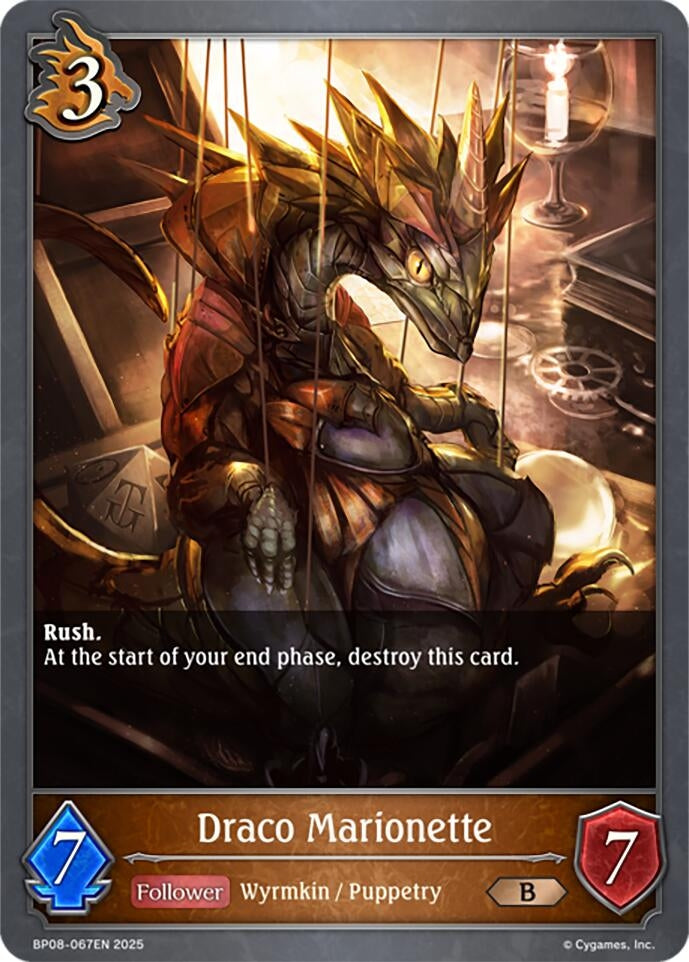 Image for Draco Marionette (BP08: Alterchaotica) (BP08-067EN) - Shadowverse: Evolve