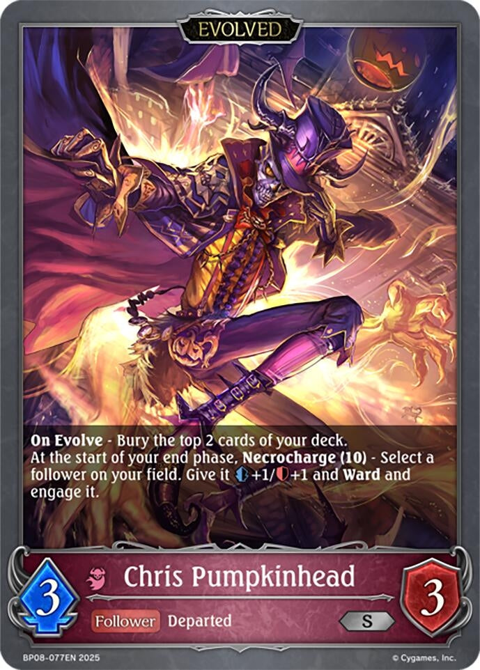 Image for Chris Pumpkinhead (Evolved) (BP08: Alterchaotica) (BP08-077EN) - Shadowverse: Evolve