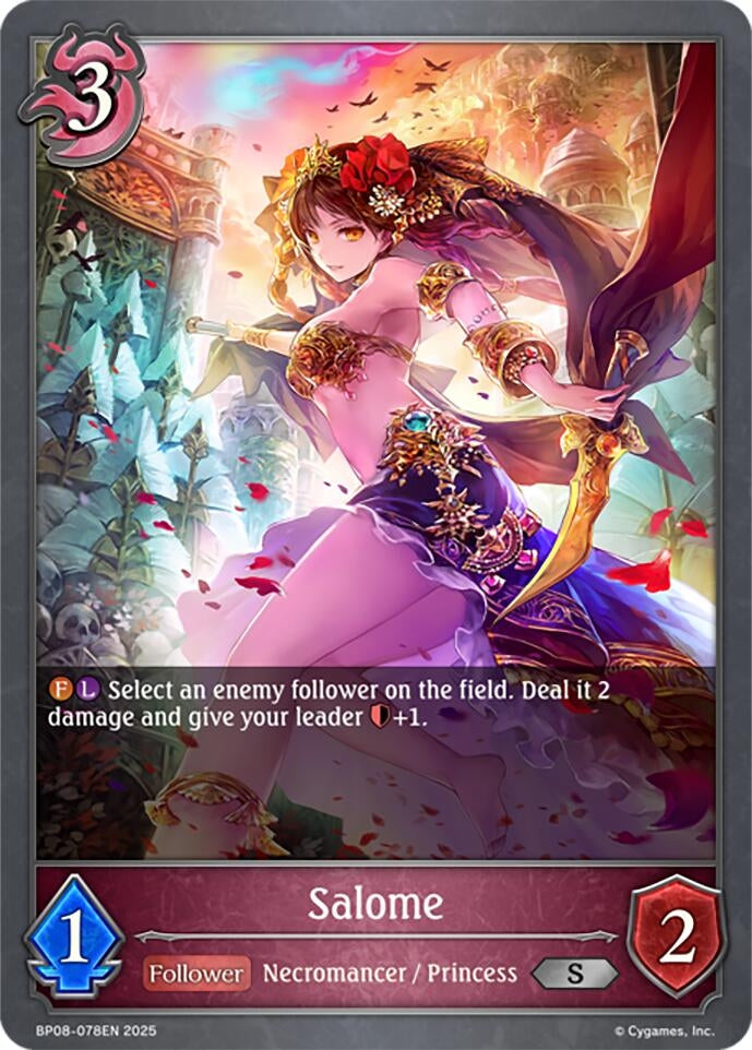 Image for Salome (BP08: Alterchaotica) (BP08-078EN) - Shadowverse: Evolve