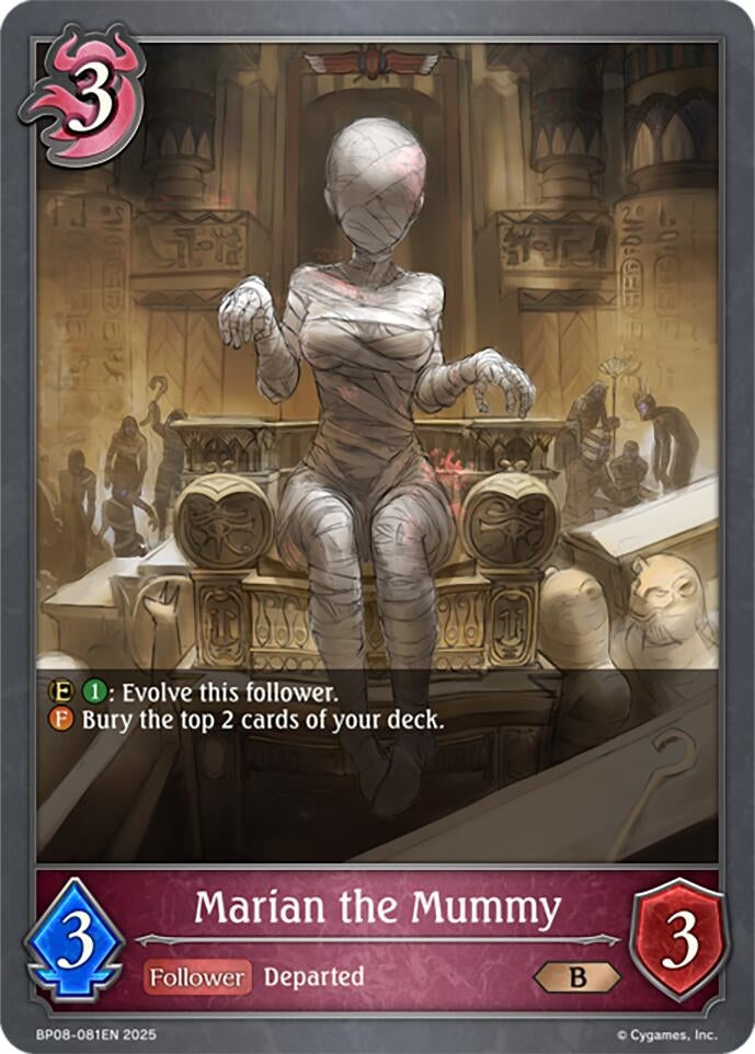 Image for Marian the Mummy (BP08: Alterchaotica) (BP08-081EN) - Shadowverse: Evolve