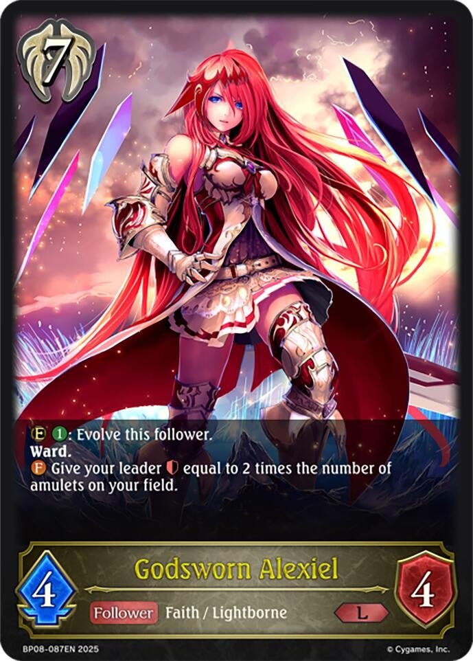 Image for Godsworn Alexiel (BP08: Alterchaotica) (BP08-087EN) - Shadowverse: Evolve