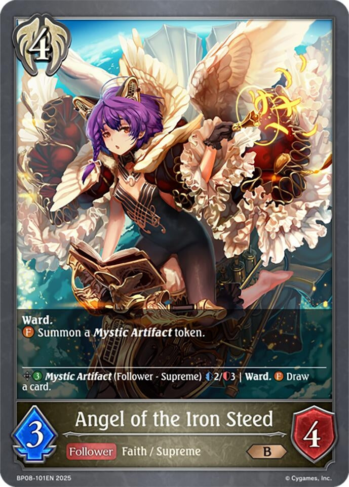 Image for Angel of the Iron Steed (BP08: Alterchaotica) (BP08-101EN) - Shadowverse: Evolve