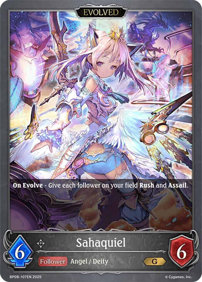 Image for Sahaquiel (Evolved) (BP08: Alterchaotica) (BP08-107EN) - Shadowverse: Evolve