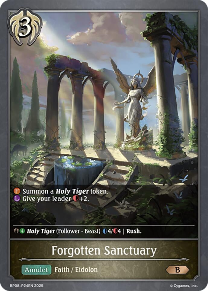 Image for Forgotten Sanctuary - P24EN (Foil) (BP08: Alterchaotica) (BP08-P24EN) - Shadowverse: Evolve