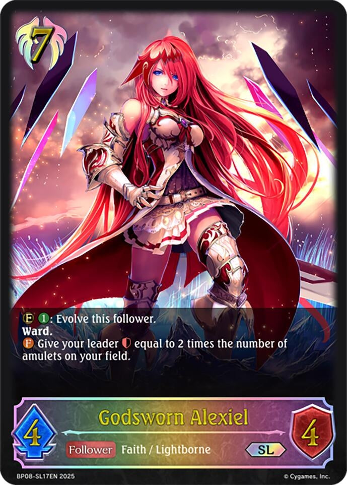Image for Godsworn Alexiel (SL) (BP08: Alterchaotica) (BP08-SL17EN) - Shadowverse: Evolve