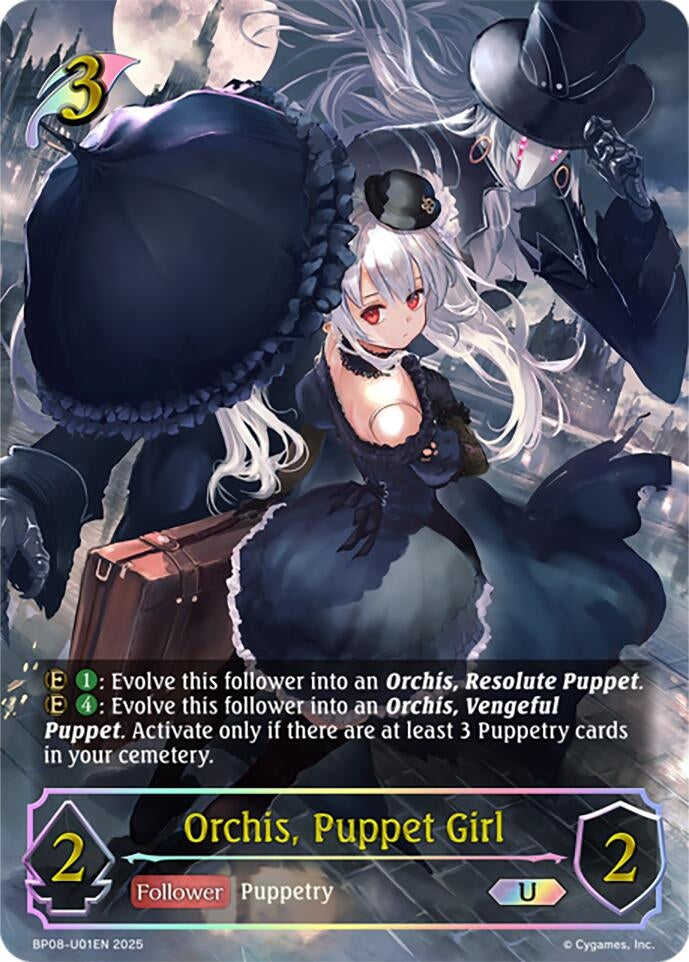 Image for Orchis, Puppet Girl (U) (BP08: Alterchaotica) (BP08-U01EN) - Shadowverse: Evolve