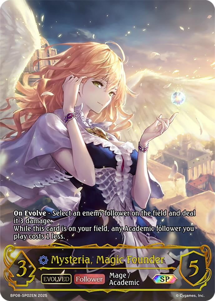 Image for Mysteria, Magic Founder (Evolved) (BP08: Alterchaotica) (BP08-SP02EN) - Shadowverse: Evolve