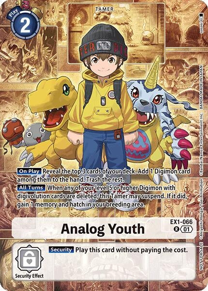 Image for Analog Youth (Limited Card Pack) - Digimon Card Game