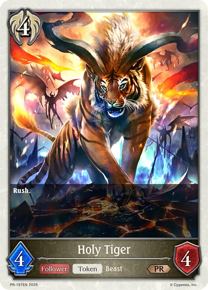 Image for Holy Tiger (Shadowverse: Evolve Promo Cards) (PR-197EN) - Shadowverse: Evolve