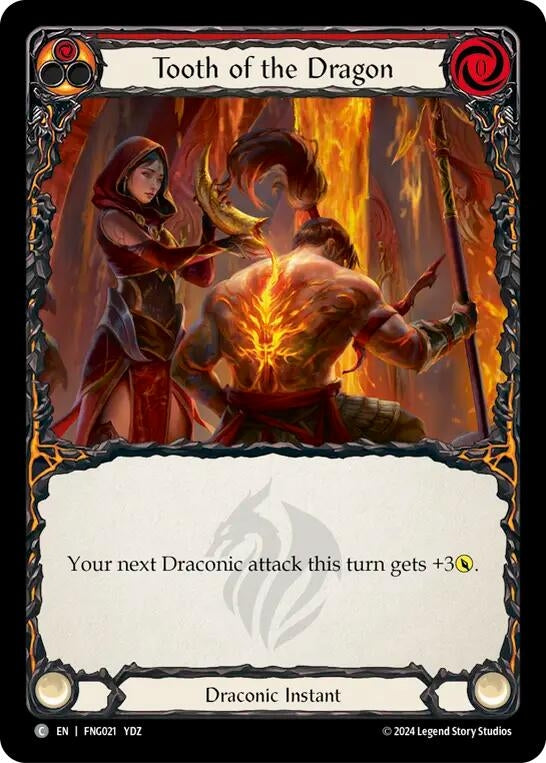 Image for Tooth of the Dragon (Red) (Blitz Deck: The Hunted - Fang) (FNG021) - Flesh and Blood TCG