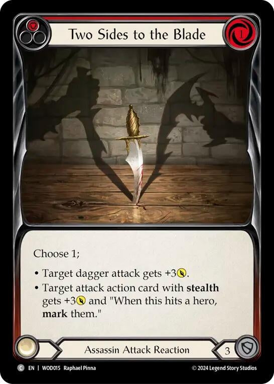 Image for Two Sides to the Blade (Blitz Deck: The Hunted - Arakni, Web of Deceit) (WOD015) - Flesh and Blood TCG
