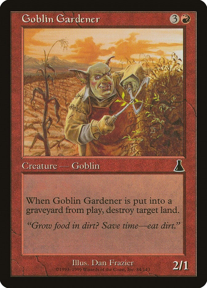 Image for Goblin Gardener (Urza's Destiny) (84) - Magic: The Gathering