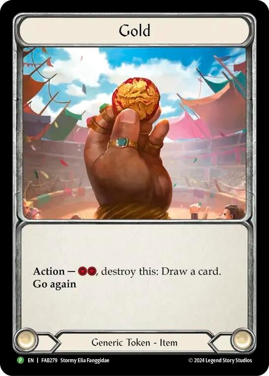 Image for Gold -  FAB279 (Flesh and Blood: Promo Cards) (FAB279) - Flesh and Blood TCG