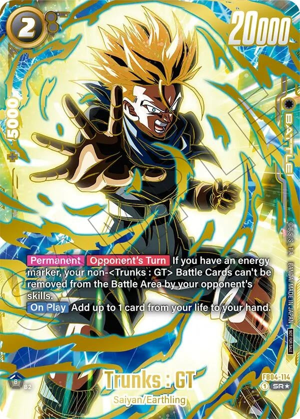 Image for Trunks : GT - FB04-114 (Tournament and Championship Promos) (FB04-114) - Dragon Ball Super: Fusion World