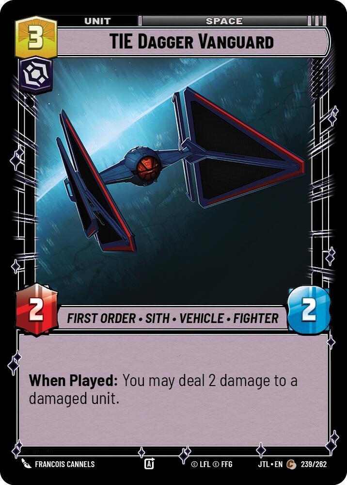 Image for TIE Dagger Vanguard (Jump to Lightspeed) (239/262) - Star Wars: Unlimited