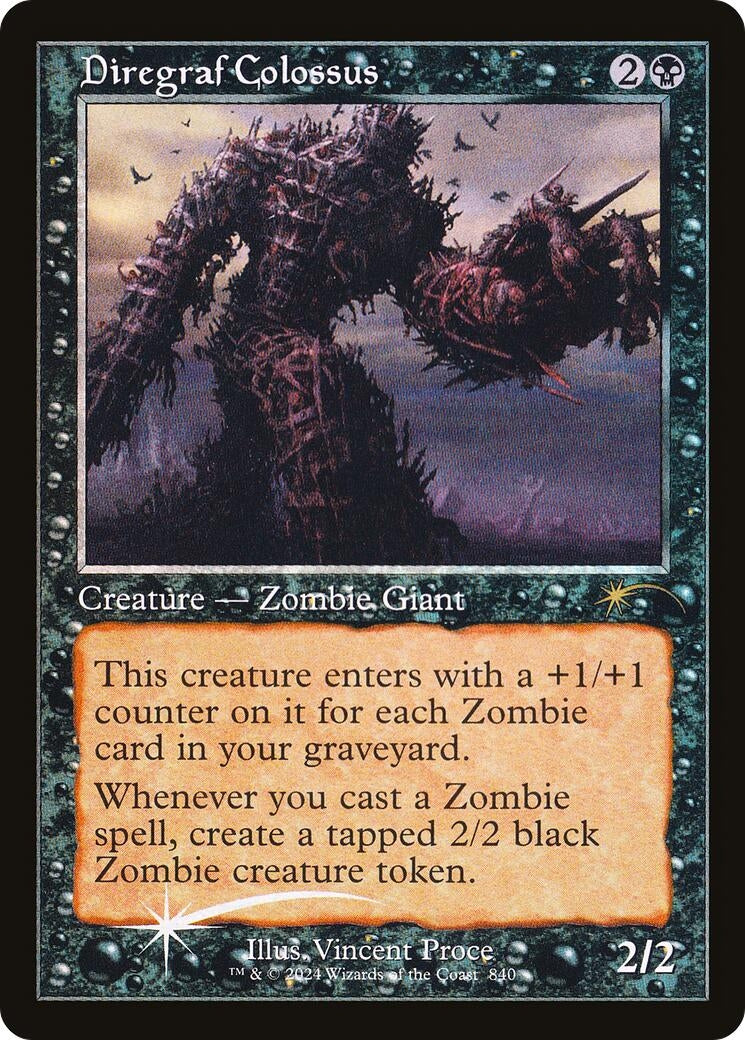 Image for Diregraf Colossus (Retro Frame) (Secret Lair Drop Series) (840) - Magic: The Gathering