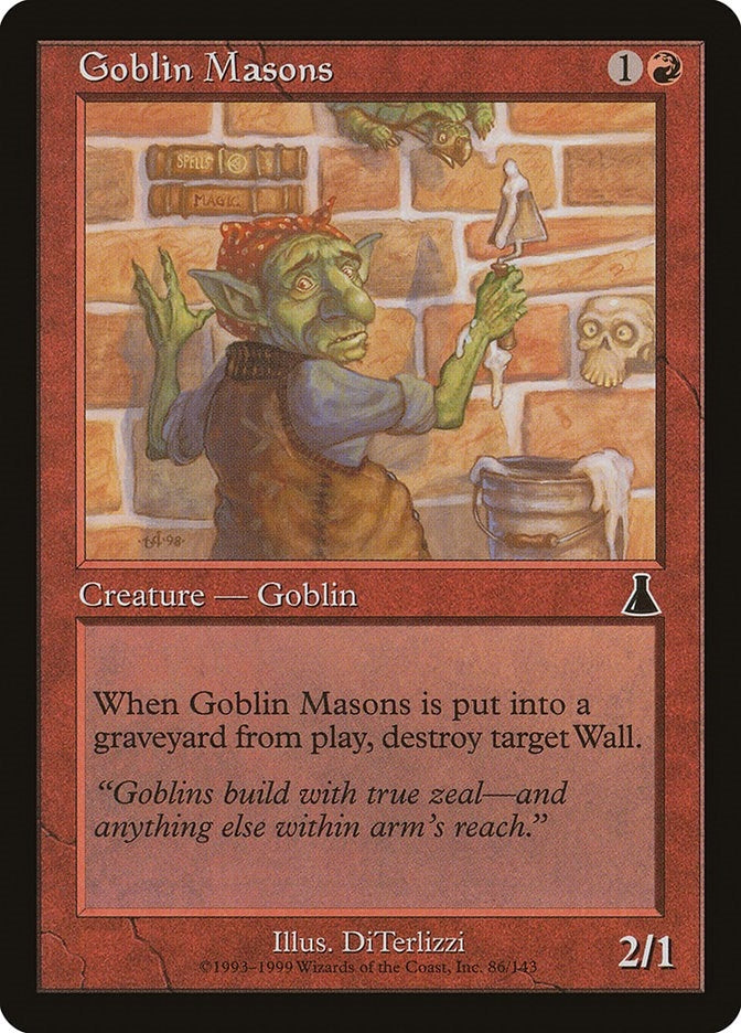 Image for Goblin Masons (Urza's Destiny) (86) - Magic: The Gathering