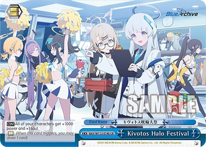 Image for Kivotos Halo Festival (Blue Archive) (BAV/W112-E140 CR) - Weiss Schwarz