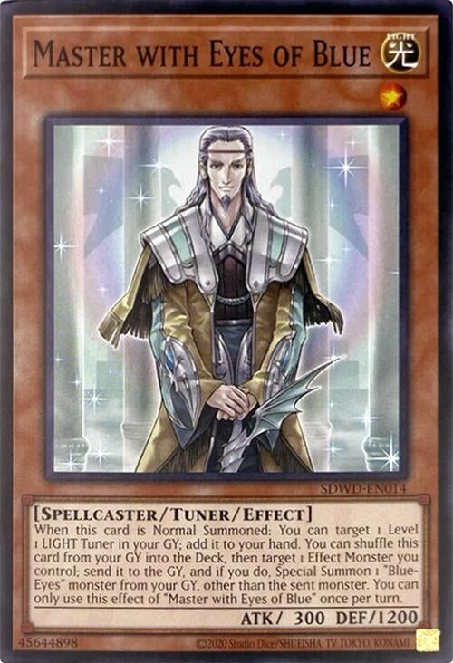 Image for Master with Eyes of Blue (Unlimited Misprint) (Structure Deck: Blue-Eyes White Destiny) (SDWD-EN014) - YuGiOh