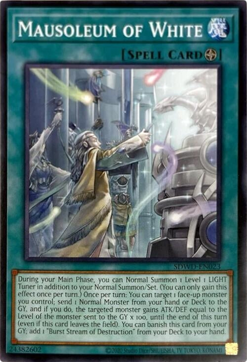 Image for Mausoleum of White (Unlimited Misprint) (Structure Deck: Blue-Eyes White Destiny) (SDWD-EN023) - YuGiOh