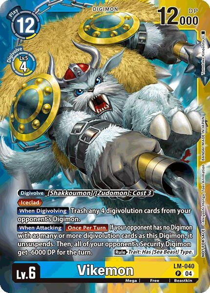 Image for Vikemon (Limited Card Pack) - Digimon Card Game