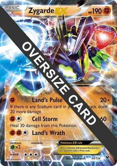 Image for Zygarde EX (Jumbo Cards) (054/124) - Pokemon