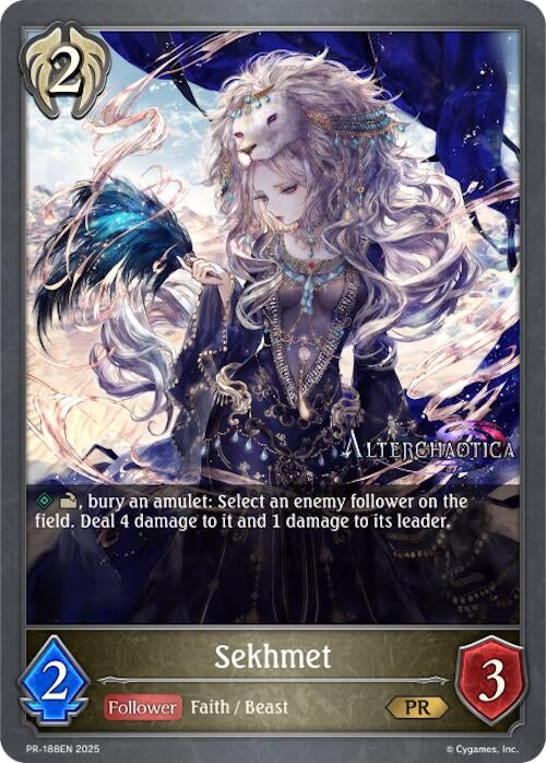 Image for Sekhmet (Shadowverse: Evolve Promo Cards) (PR-188EN) - Shadowverse: Evolve